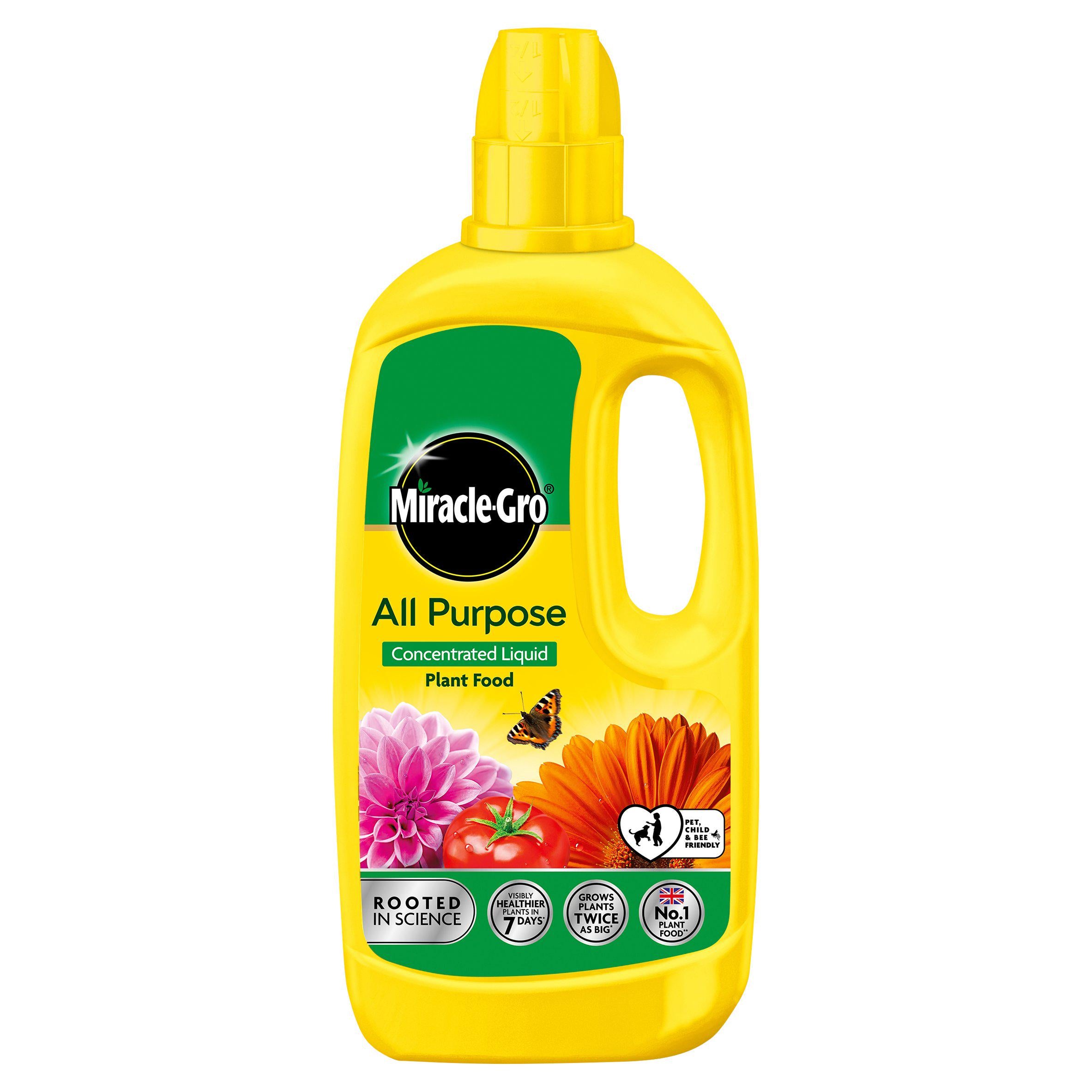 Miracle-Gro concentrate plant feed 800ml (British brand)