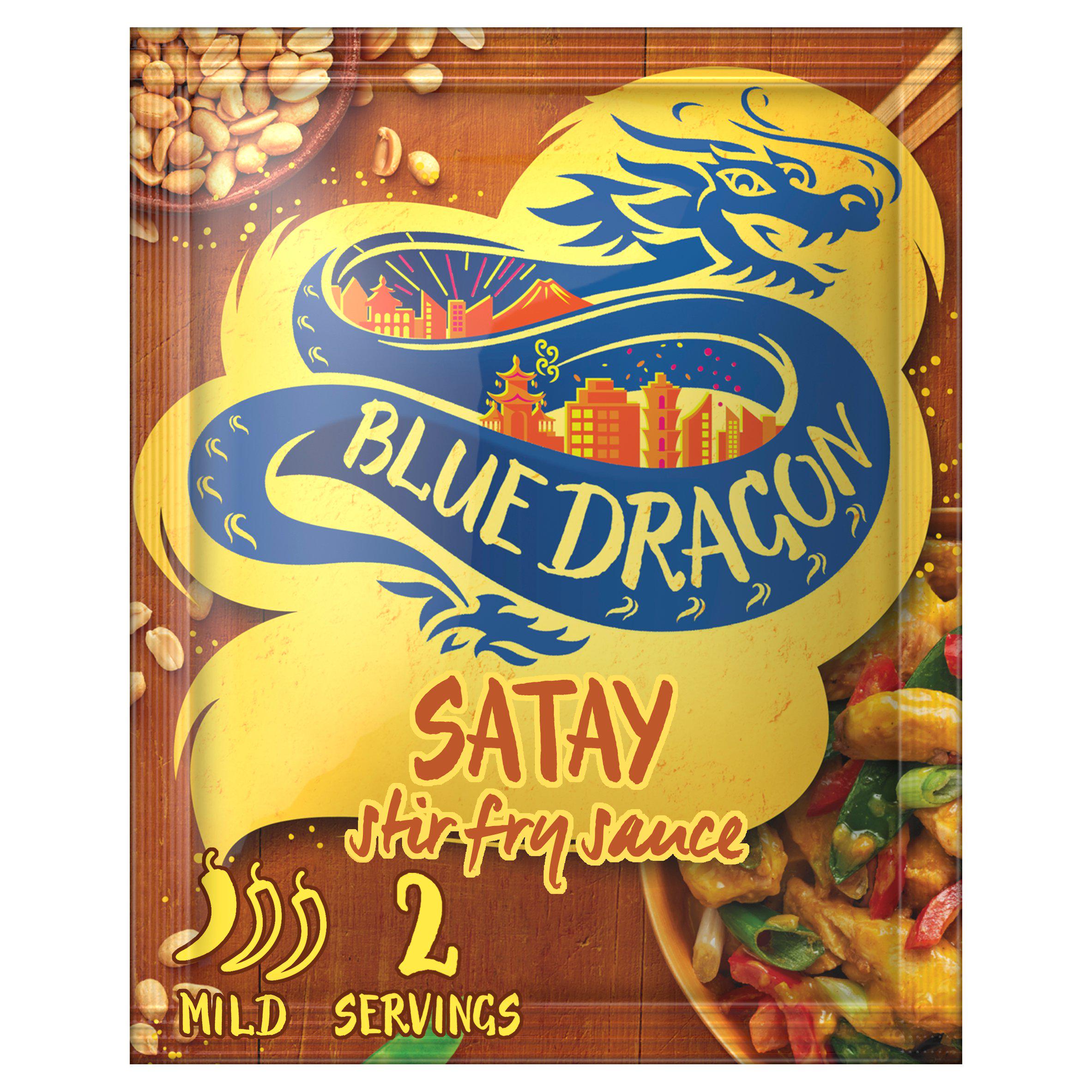 Blue Dragon Satay Stir Fry Sauce 120g - British product