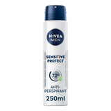 Nivea Men sensitive protect antiperspirant spray 250ml, imported from the UK