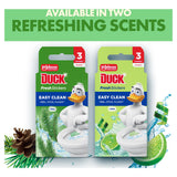 Duck toilet cleaner stickers Fresh Strips pine 3 pack, imported from the UK