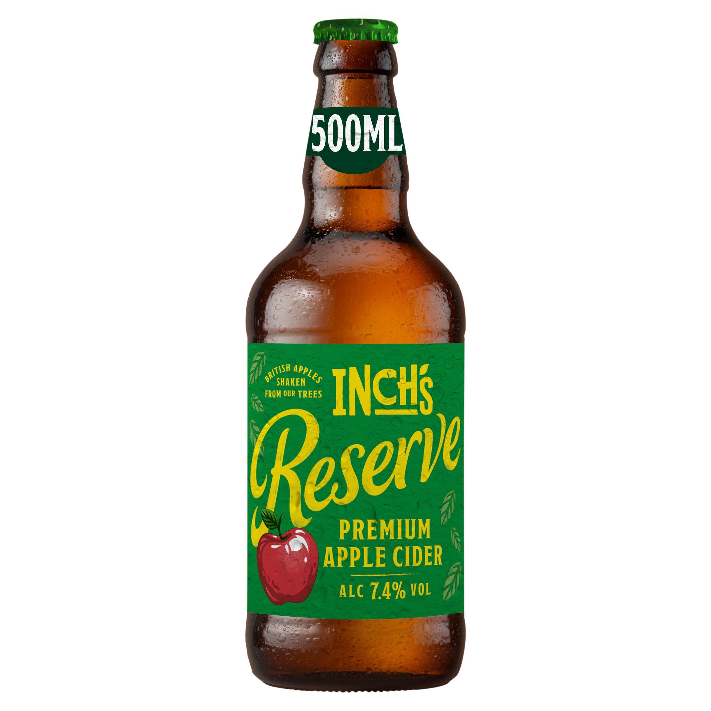 Inch's Reserve premium apple cider 500ml, imported from the UK