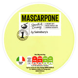 Sainsbury's Mascarpone Cheese 250g (British brand)