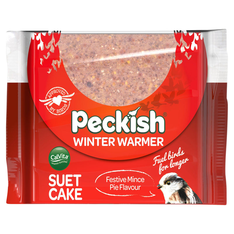 Peckish suet cake festive mince pie flavour 300g, imported from the UK