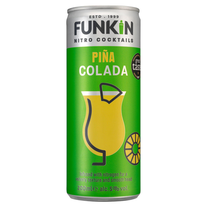 Funkin Piña Colada nitro cocktail 200ml can (British brand)