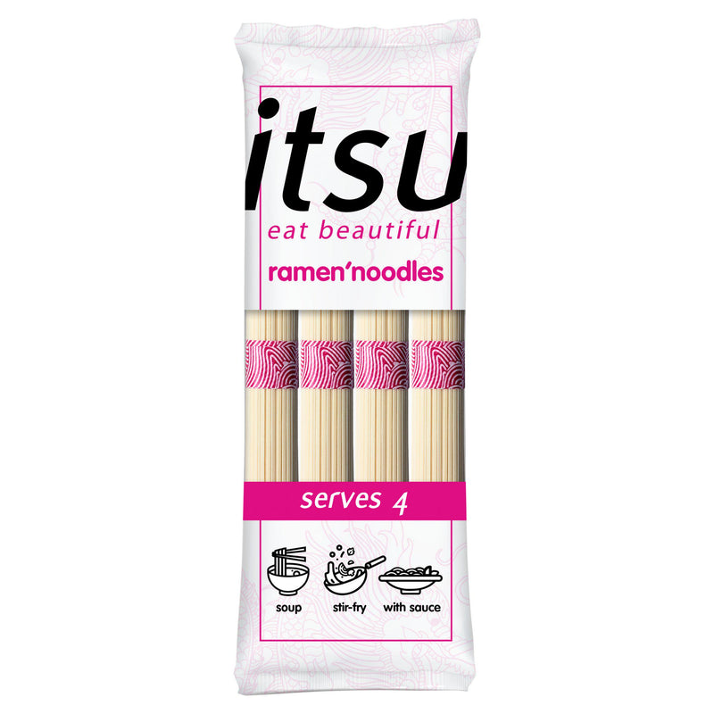 Itsu Ramen Noodles Wheat Flour 250g Pack, UK version