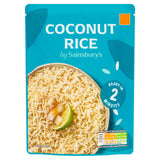 Sainsbury's Coconut Rice ready rice 250g (British brand)