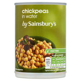 Sainsbury's chickpeas in water 400g, UK version