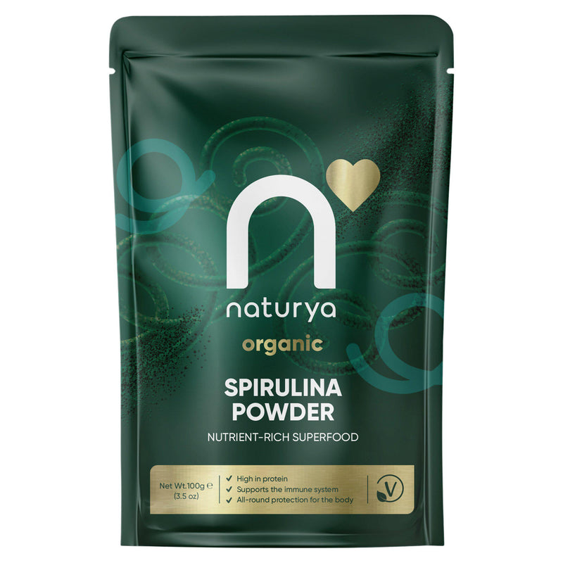 Naturya organic spirulina powder 100g, imported from the UK