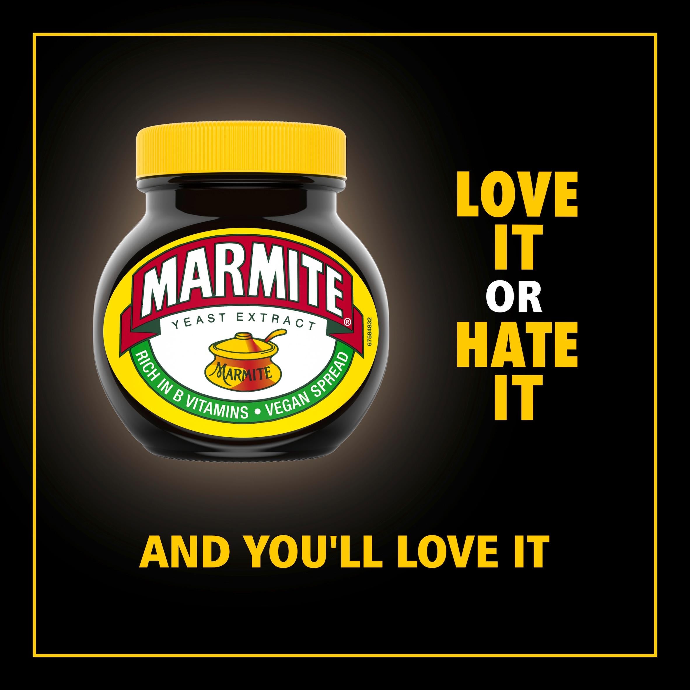 Marmite classic yeast extract spread 250g, imported from the UK