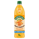 Robinsons orange squash no added sugar 1L (British brand)