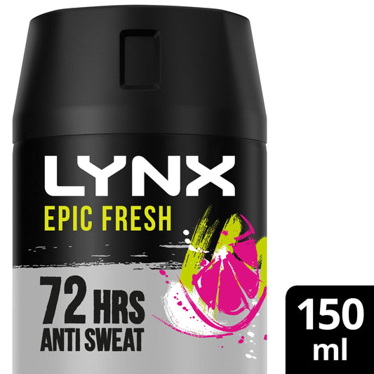 Lynx Grapefruit & Tropical Pineapple Scent Antiperspirant Deodorant Spray 150ml GOODS Sainsburys   