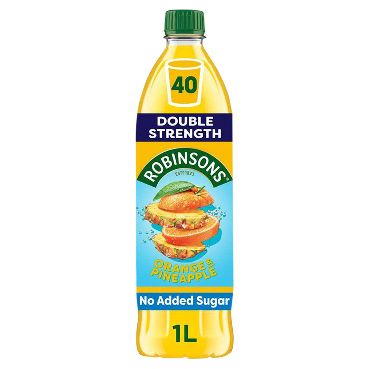 Robinsons double strength orange and pineapple squash 1L (British brand)