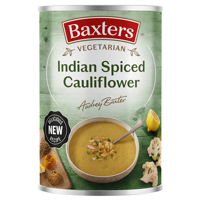 Sainsburys Baxters Indian Spiced Cauliflower Soup Vegetarian 380g- Buy online at McGrocer
