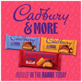 Cadbury Nutty Praline Crisp chocolate bar 180g, UK version
