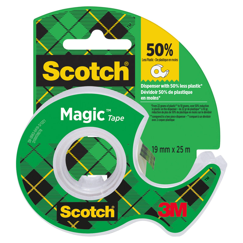 Scotch Magic Tape 25m refill, UK version