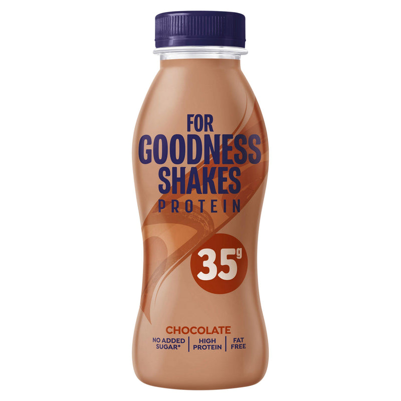 For Goodness chocolate protein shake 330ml - British product