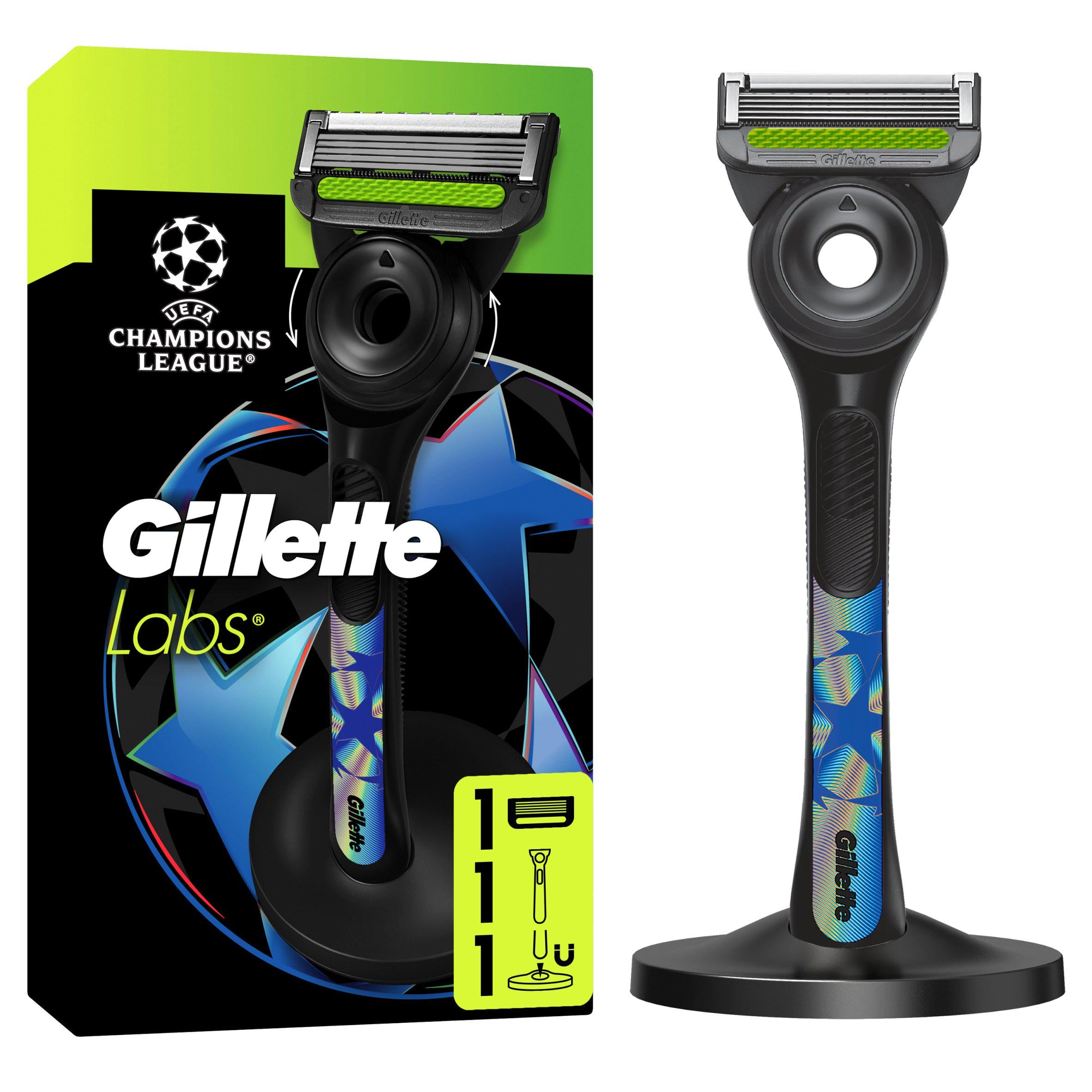 Gillette Labs exfoliating bar razor limited edition - British product