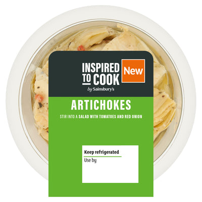 Sainsburys Sainsbury's Artichokes in Garlic, Red Pepper and Thyme Dressing 120g- Buy online at McGrocer