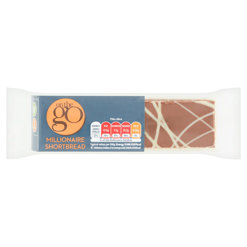 Sainsbury's Millionaires Slice 50g, imported from the UK