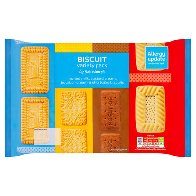 Sainsburys Sainsbury's Biscuit Variety Pack 700g- Buy online at McGrocer