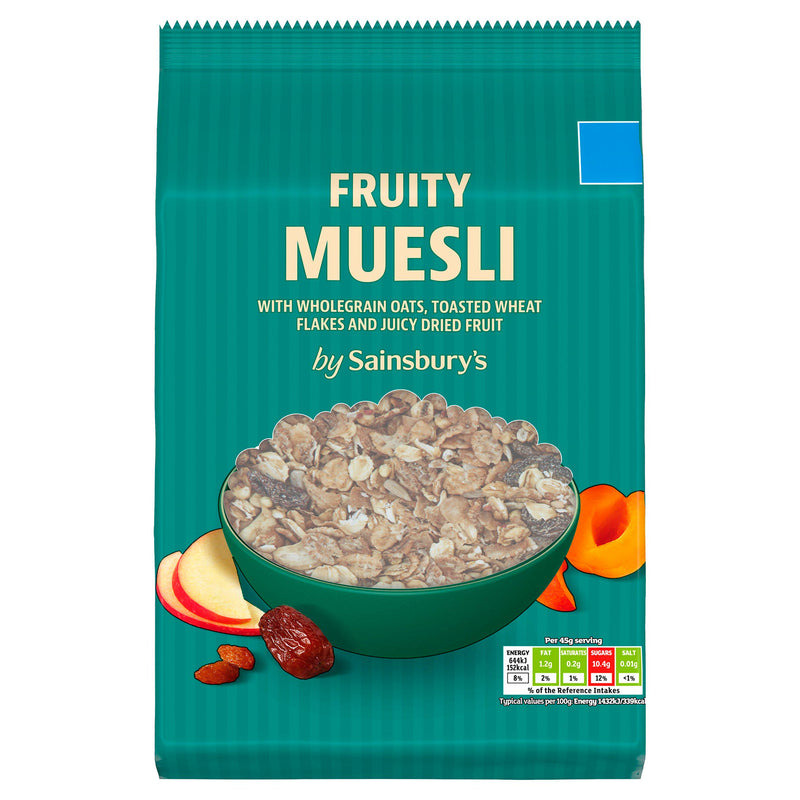 Sainsbury's Fruity Muesli 750g (British brand)