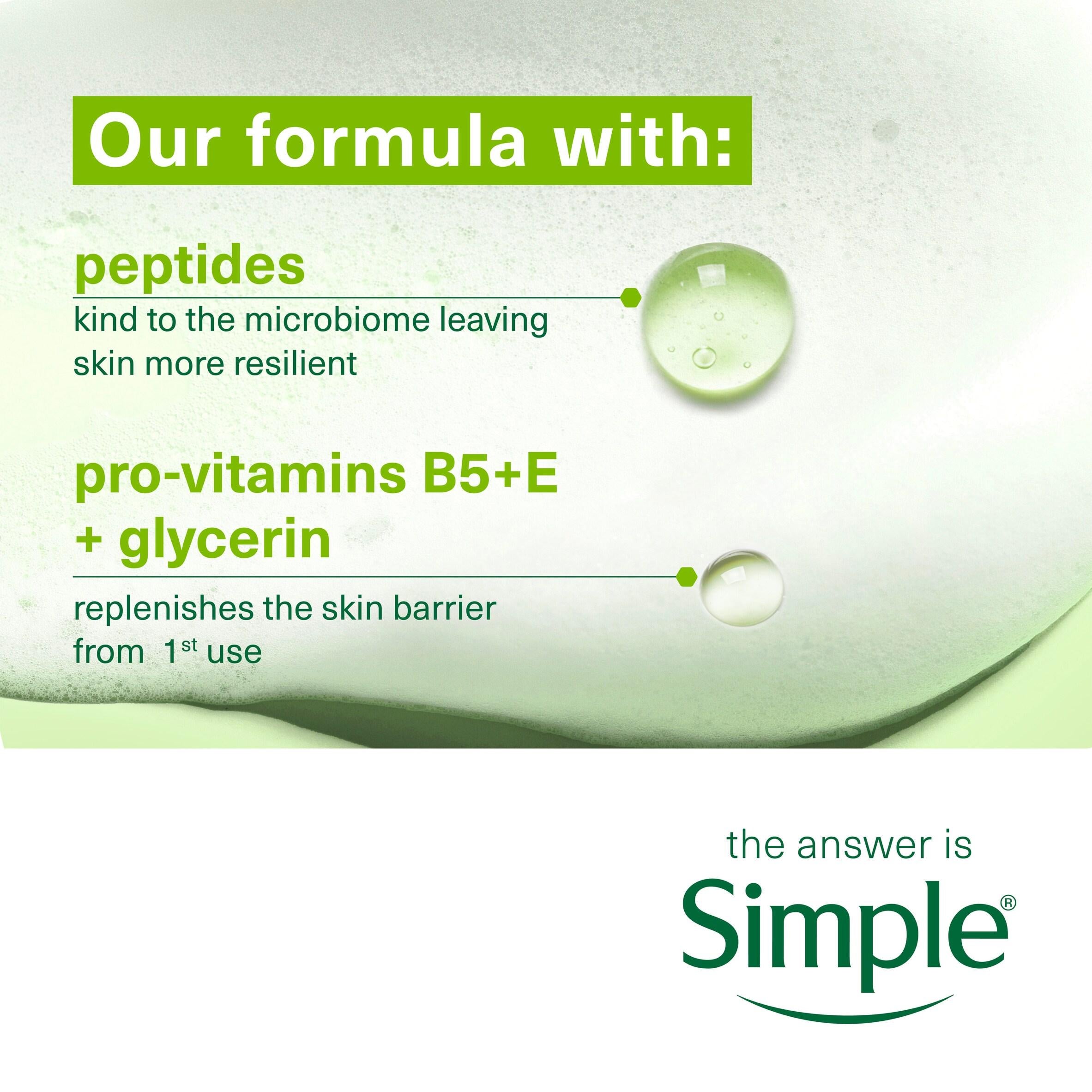 Simple Kind to Skin Moisturising Face Wash 150ml, UK version