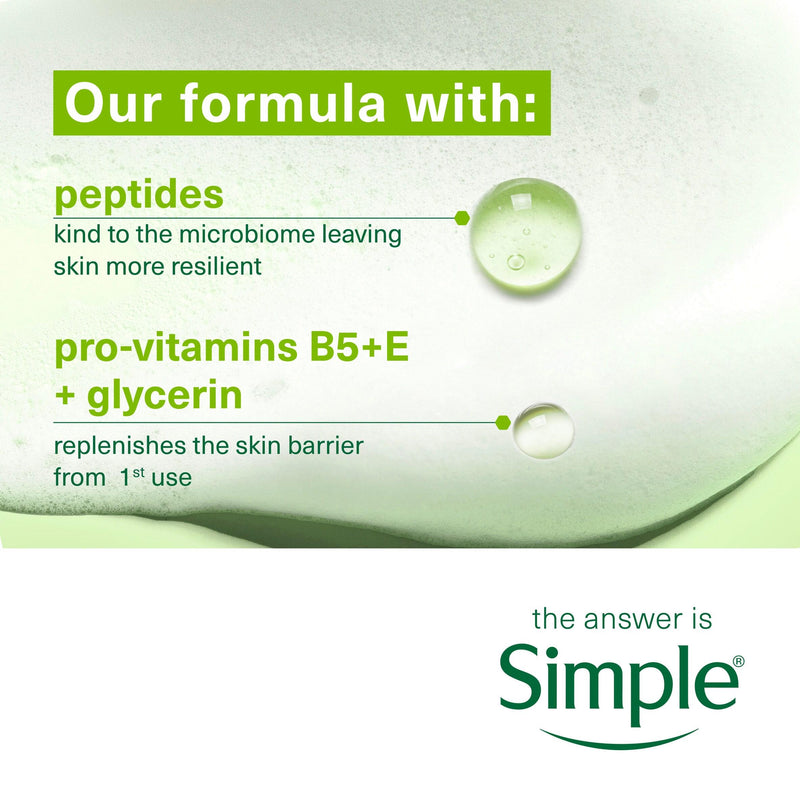 Simple Kind to Skin Moisturising Face Wash 150ml, UK version