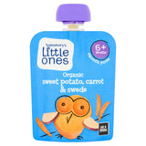 Sainsbury's Little Ones organic puree sweet potato carrot swede 70g, imported from the UK