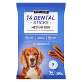 Sainsbury's dog dental sticks 360g, imported from the UK