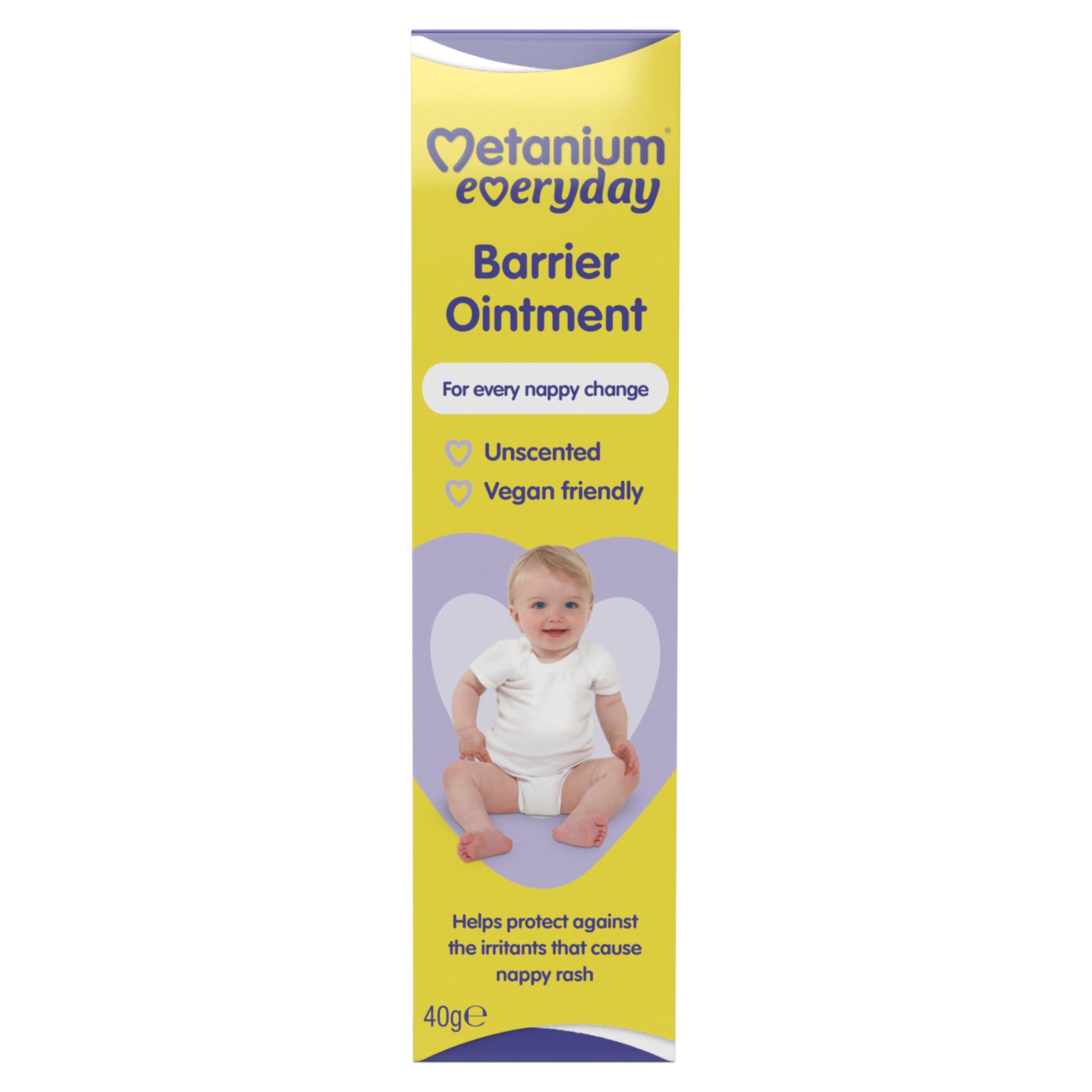Metanium Everyday barrier ointment 40g, imported from the UK