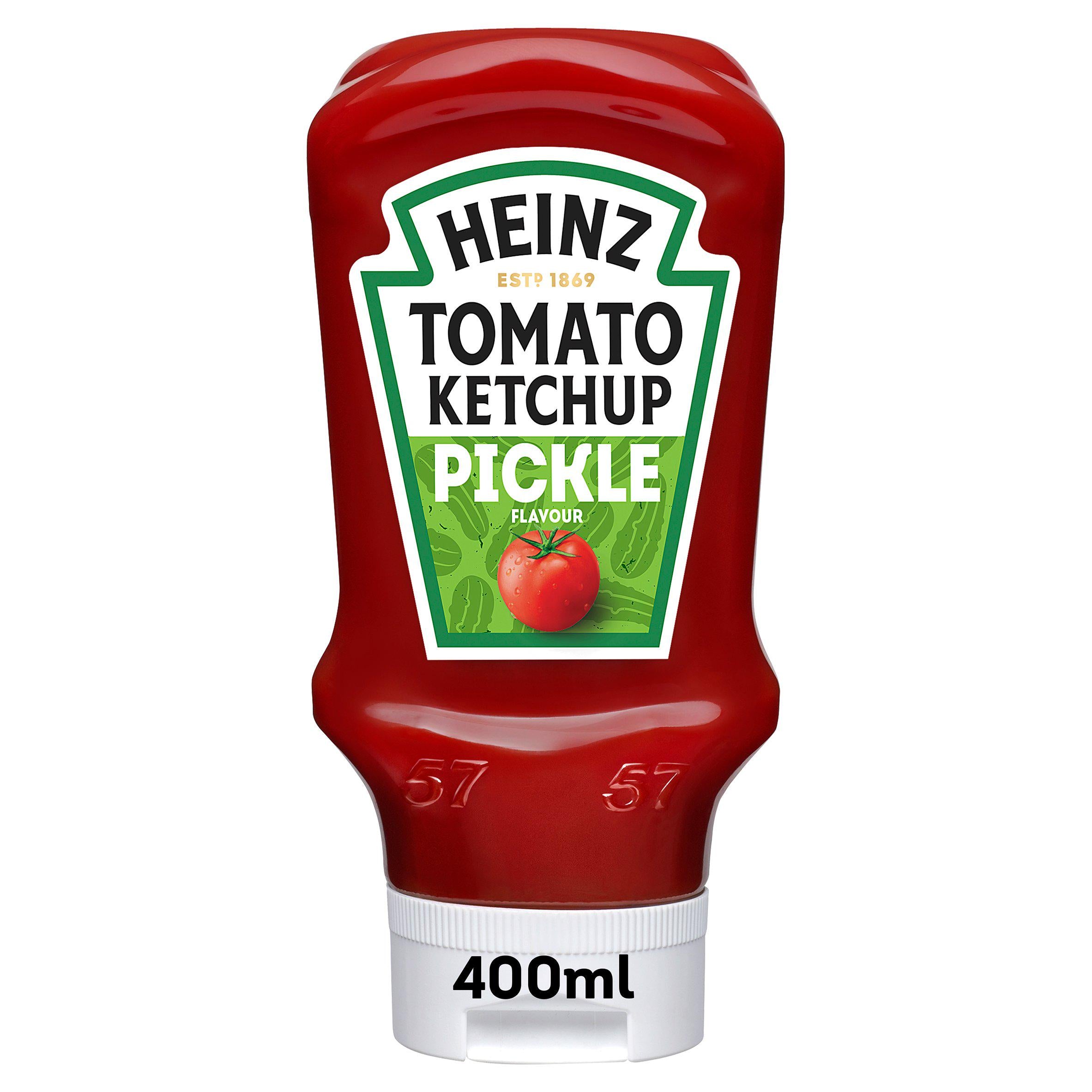 Heinz Pickle Flavour Tomato Ketchup 400ml, UK version
