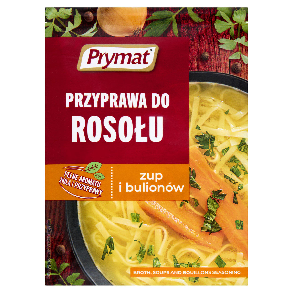 Prymat broth soups bouillons seasoning 12g, UK version