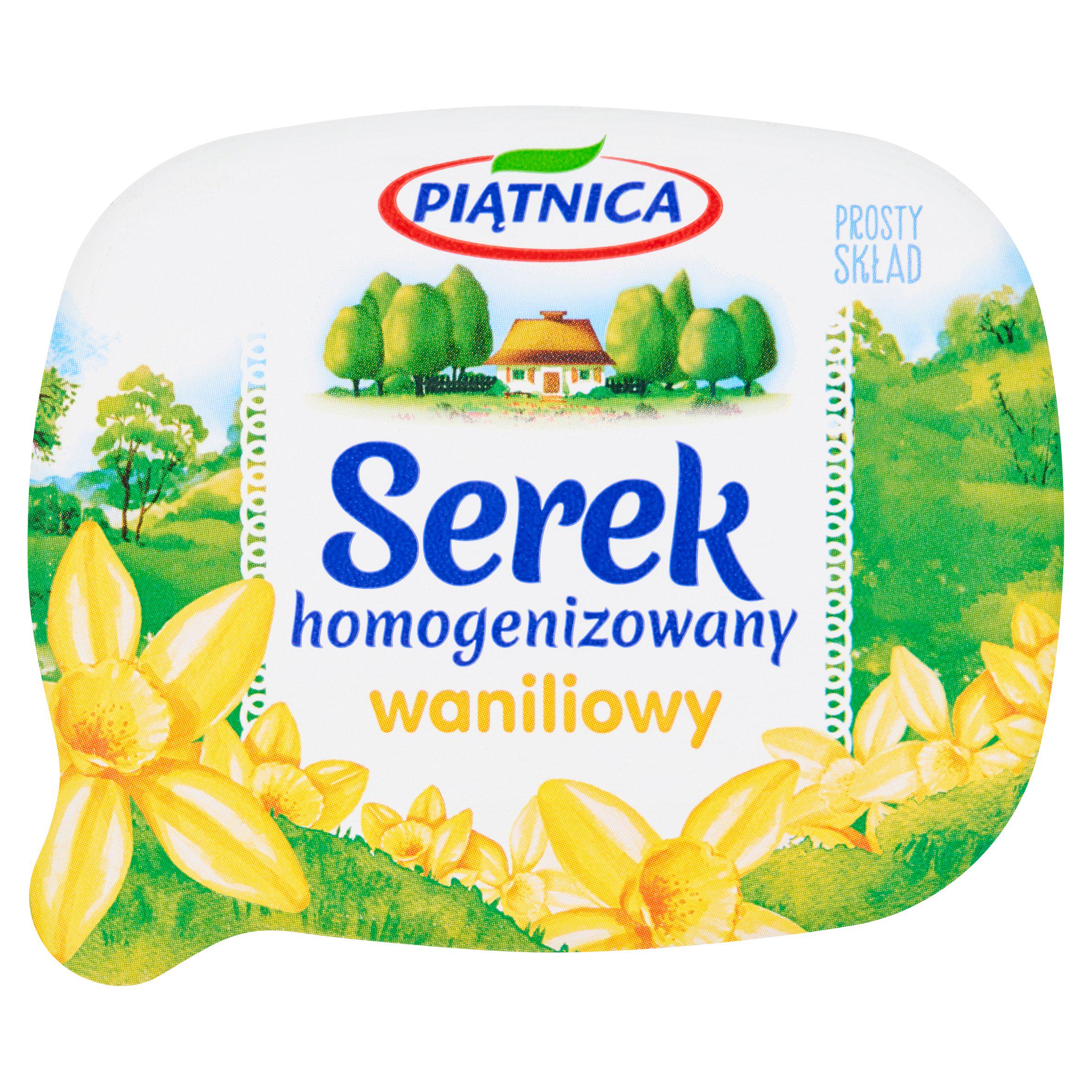 Piatnica Vanilla Fromage Frais 150g, imported from the UK