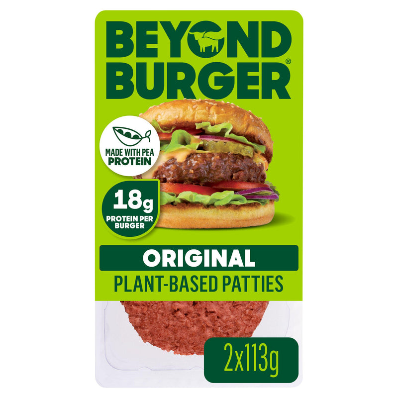 Beyond Meat plant-based burger patties 226g (British brand)