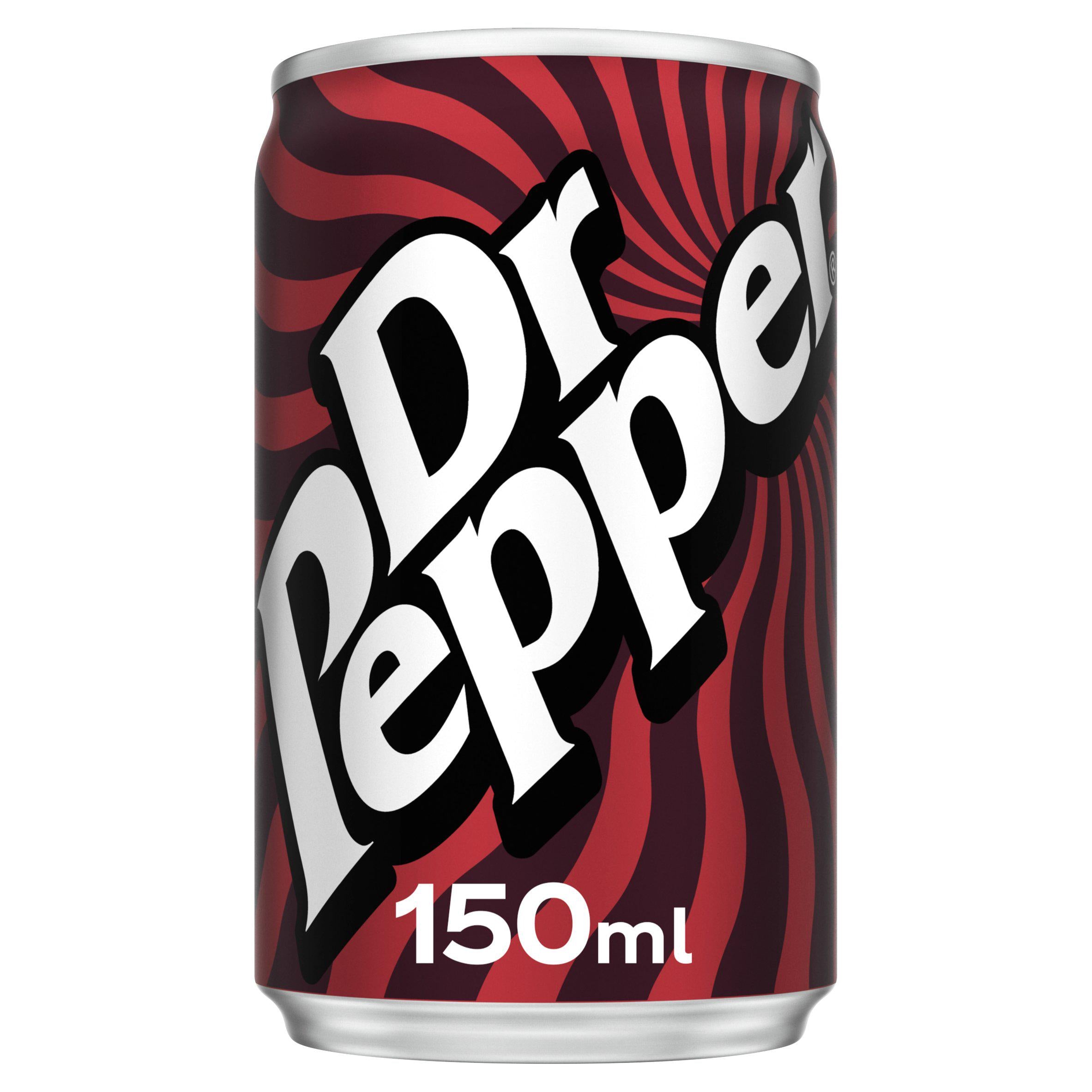 Dr Pepper carbonated soft drink 150ml can, UK version