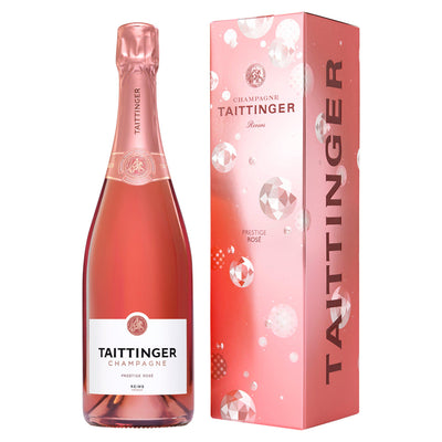 Sainsburys Taittinger Brut Prestige Rosé Rosé Champagne 750ml- Buy online at McGrocer