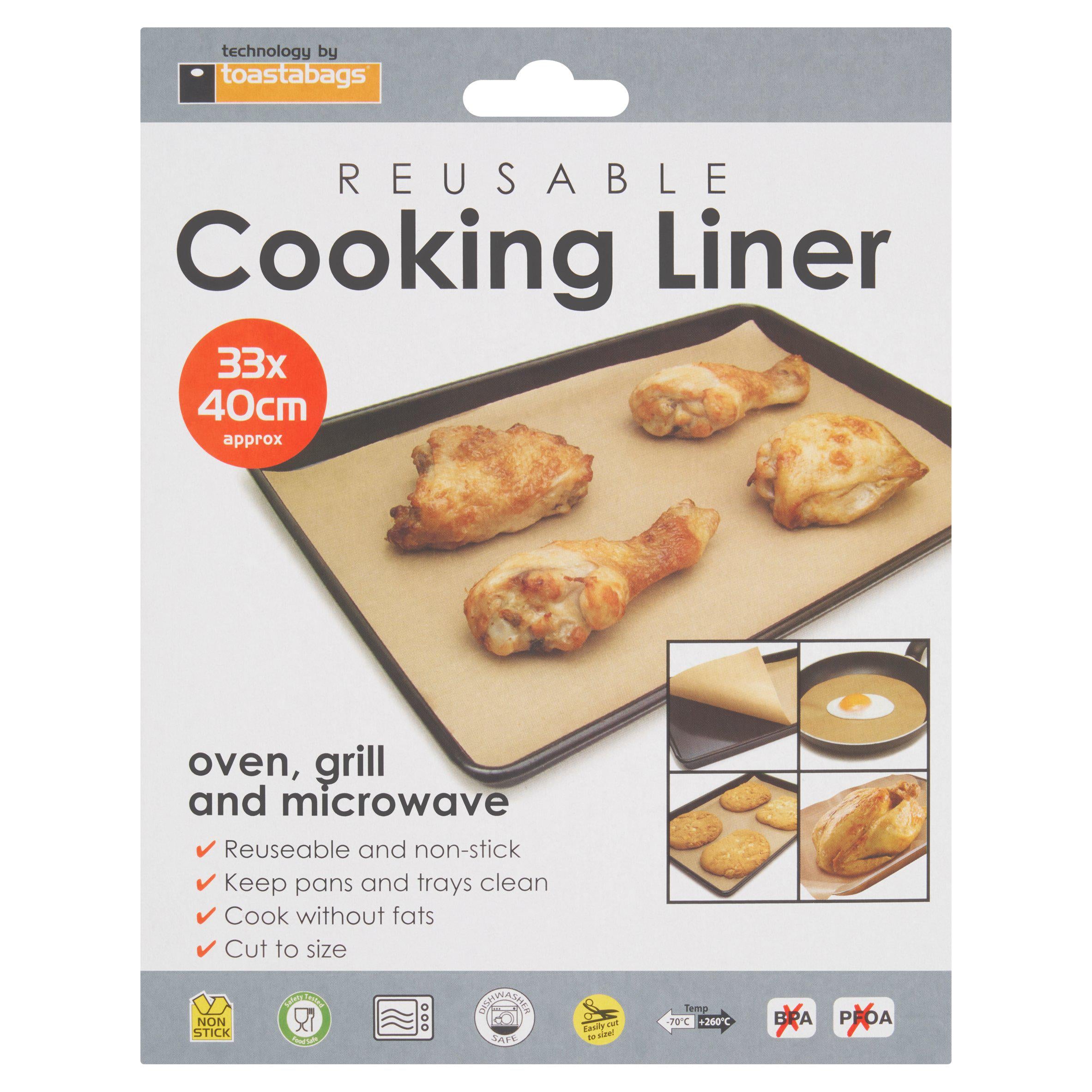 Toastabags reusable cooking liner 33x40cm - British product