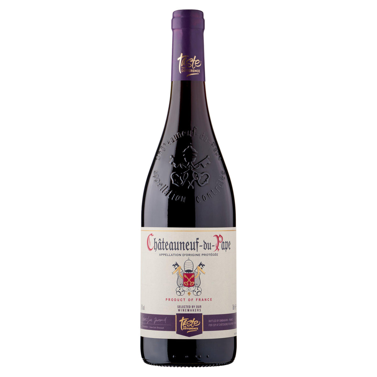 Sainsbury's red wine Taste the Difference 75cl (British brand)