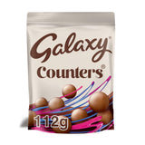 Galaxy Counters milk chocolate buttons 112g pouch (British brand)