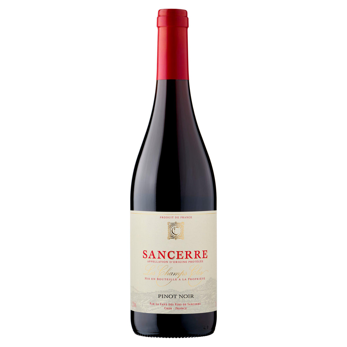 Sancerre Rouge Pinot Noir red wine 75cl - British product