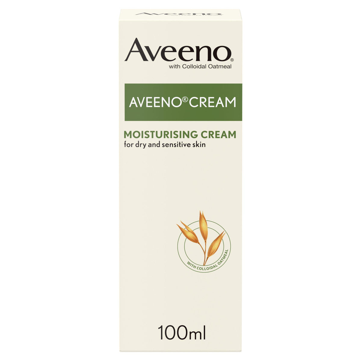 Aveeno moisturiser for dry sensitive skin 100ml (British brand)