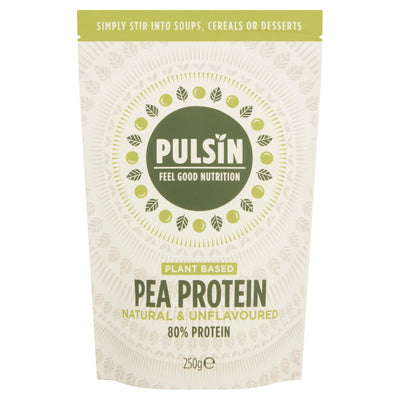 Sainsburys Pulsin Pea Protein Powder Unflavoured 250g- Buy online at McGrocer