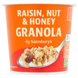 Sainsbury's Raisin Nut & Honey Granola 70g, UK version