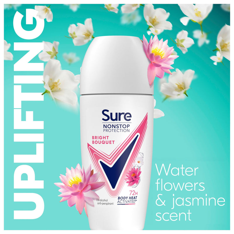 Sure Women Antiperspirant Deodorant Roll On 50ml (British brand)