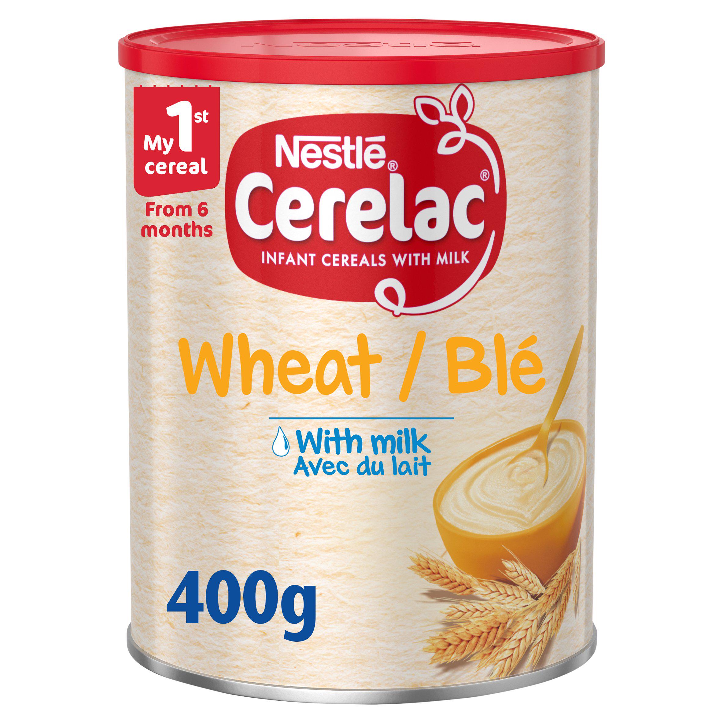 Cerelac Wheat Infant Baby Cereal with Milk From 6 months+ 400g GOODS Sainsburys   