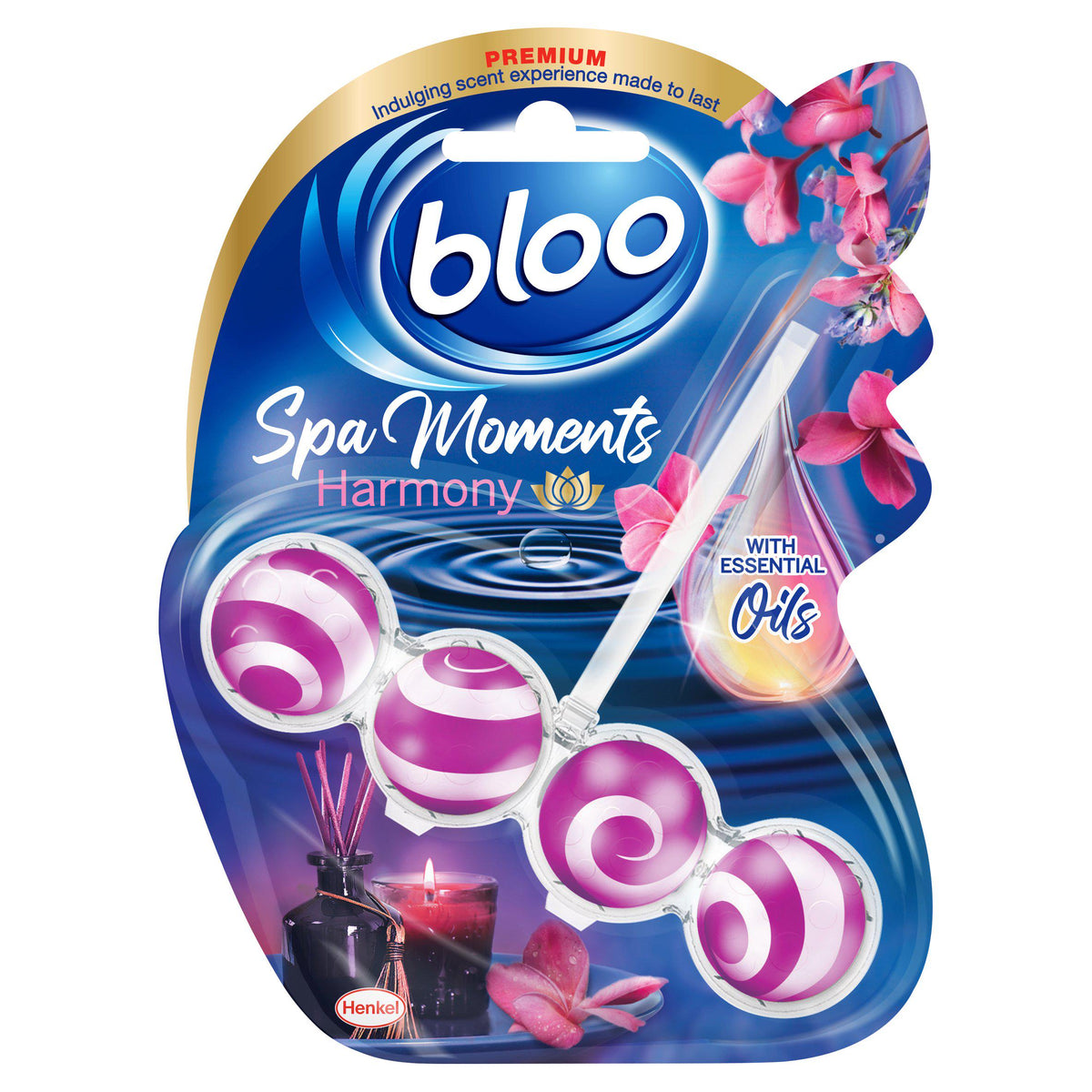 Bloo Spa Moments Harmony rim block 50g (British brand)