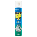 Raid fly wasp mosquito killer 300ml aerosol (British brand)