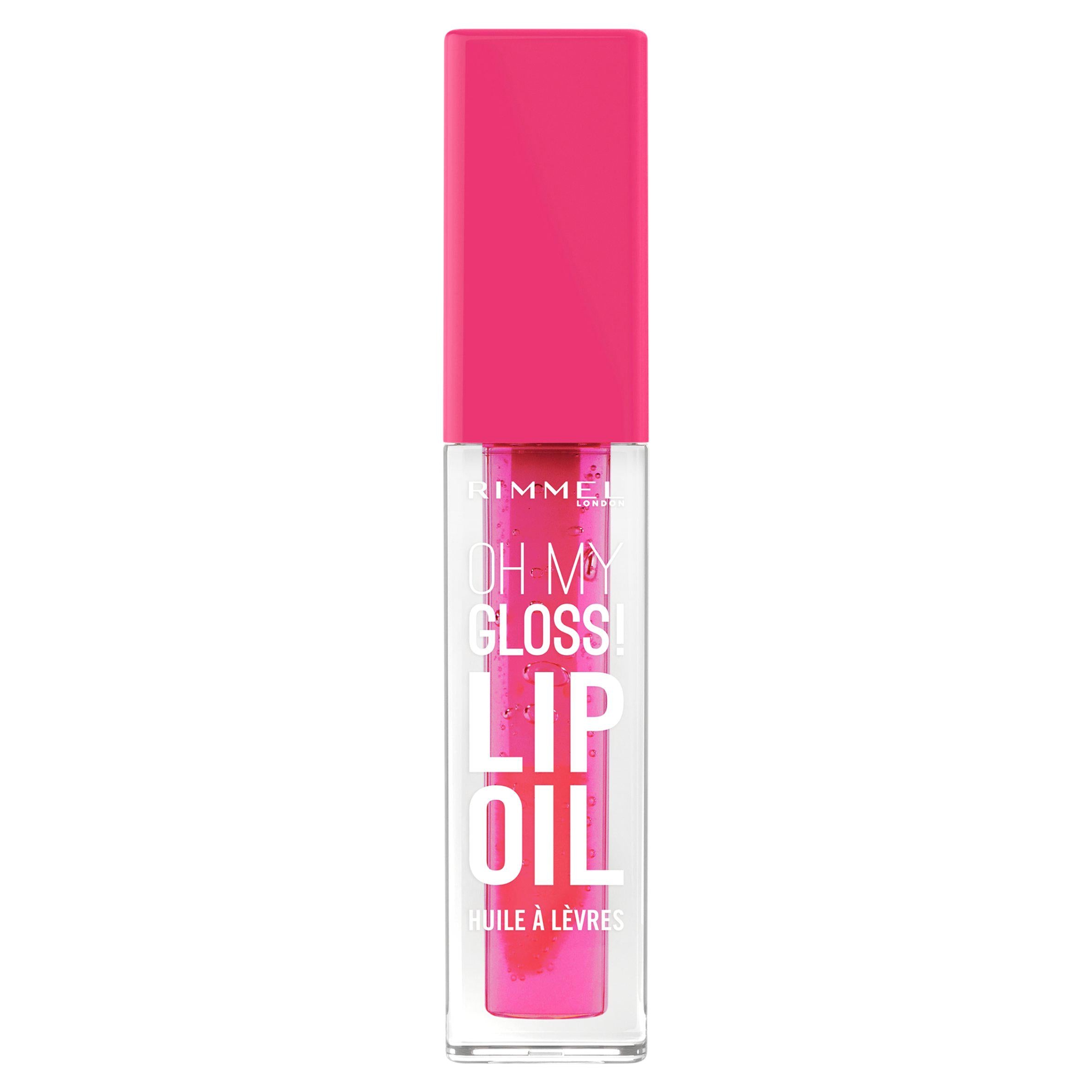 Rimmel London Oh My Gloss Lip Oil Berry Pink imported from the UK