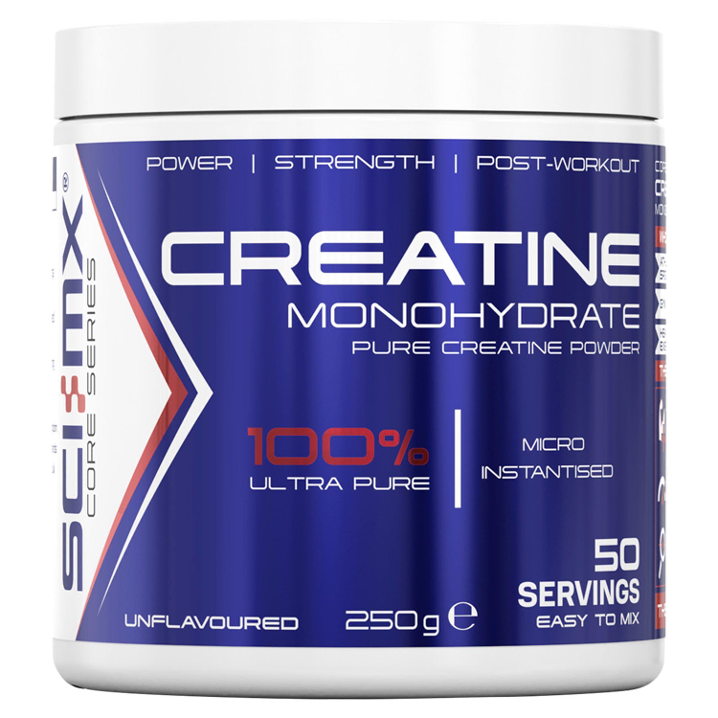 Sci-MX creatine monohydrate 250g powder - British product