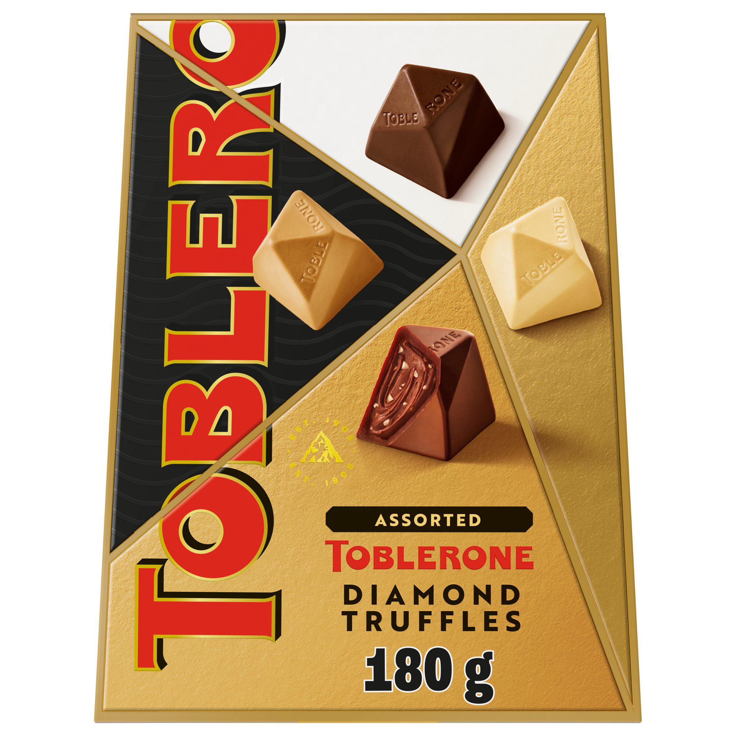 Toblerone assorted truffles chocolate box 180g - British product